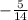 -\frac{5}{14}