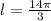 l=\frac{14\pi}{3}