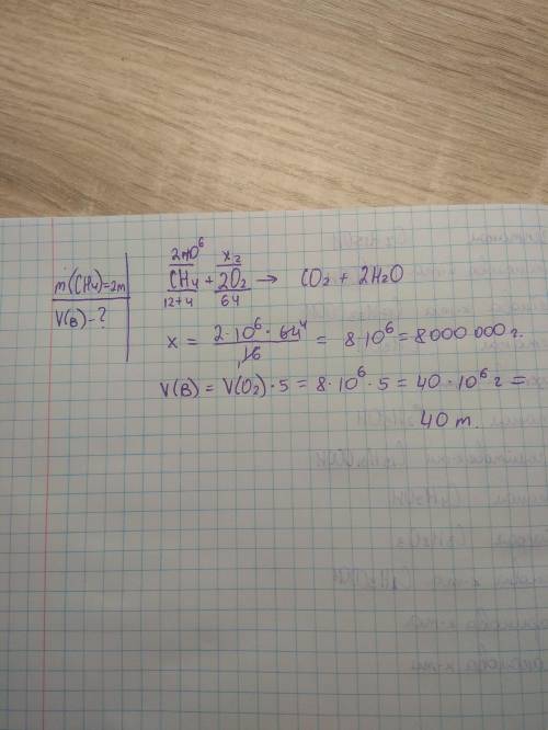 Сожгли 2 тонны метана ( CH4).Вычислить сколько тонн воздуха для этого потребовалось.