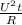 \frac{U^{2}t }{R}