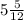 5 \frac{5}{12}