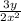 \frac{3y}{2x^{2} }