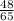 \frac{48 }{65}