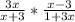 \frac{3x}{x+3} *\frac{x-3}{1+3x}