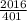 \frac{2016}{401\\}