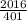 \frac{2016}{401}