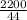 \frac{2200}{44}