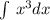 \int\limits^ {} \,x^3 dx