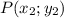 P(x_{2};y_{2} )