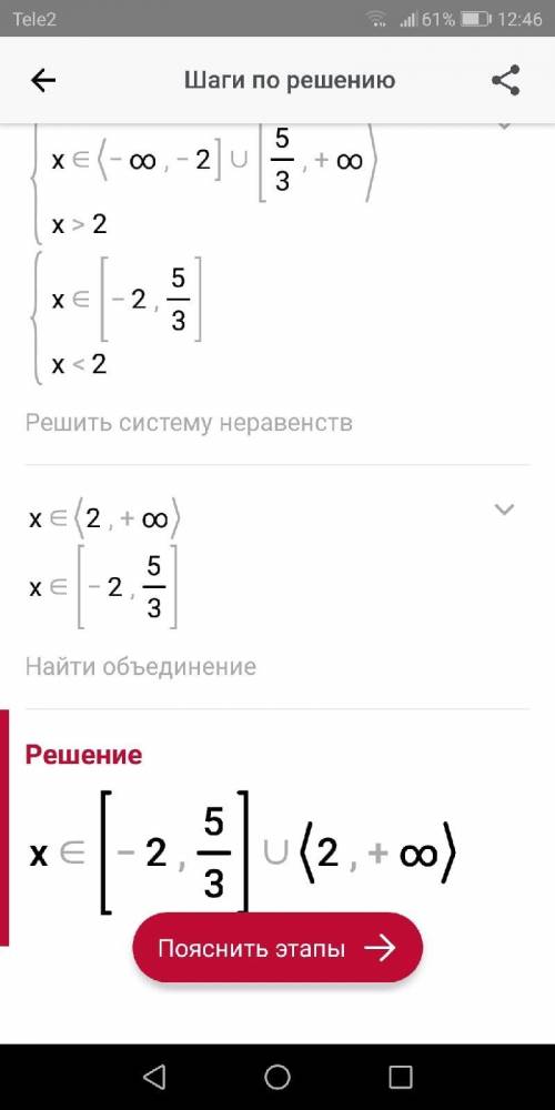 Решить неравенство методом интервалов *​