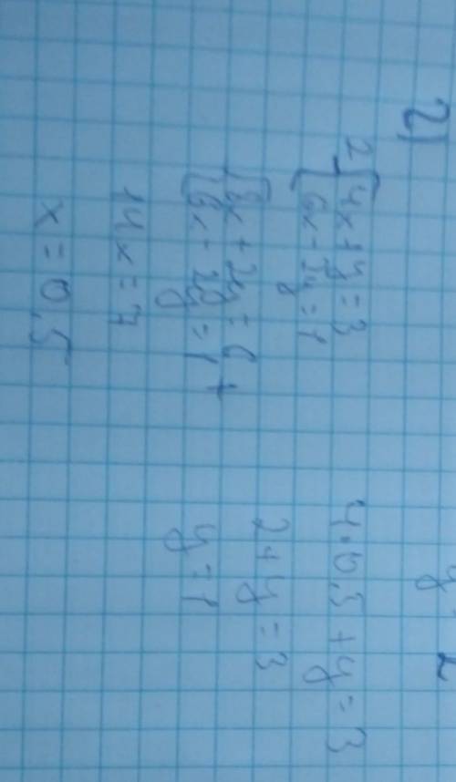 Вариант 21. Решите систему уравнений методом сложения:+ y = 9 x-y = 3a)б) 4x - Зу = -1 x-5y 4(3х – 5