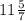 11\frac{5}{7}