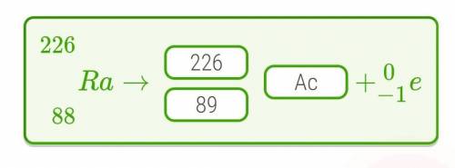 Пользуясь законами сохранения зарядового и массового чисел, определи заряд и массу ядра, получившего