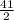 \frac{41}{2}