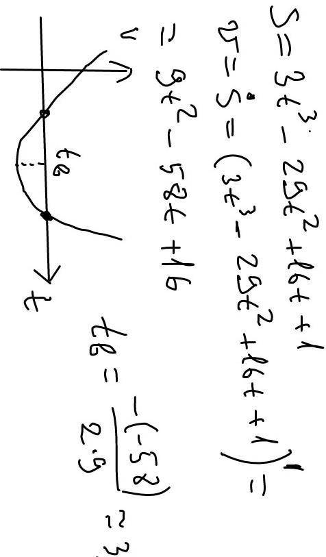 Тело движется прямолинейно за законом s(t)=t³+2t². Найдите скорость и ускорение тела в момент времен