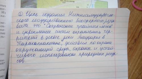 С какой целью был организован Нижнеамударьинский государственный биосферный резерват?​