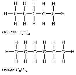 1. Посмотрите на молекулы метана, этана и пропана — CH4, CH3-CH3 и CH3-CH2-CH3. Составьте их молекул