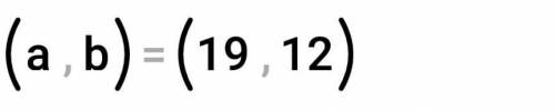 решите подробно уравнение(a+2b=43(a-b=7Только подробно