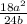 \frac{18a^{2} }{24b}