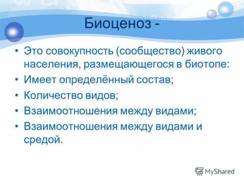 Растительное сообщество живущее в сходных экологических условиях среды называется 1.природное сообщ