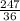 \frac{247}{36}