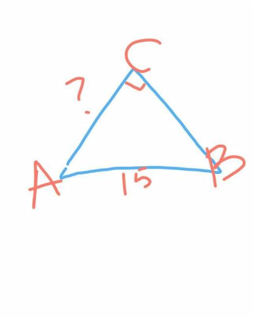 В треугольнике АВС угол С прямой, АВ=15 sinB=2/5 Найдите АС