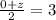 \frac{0+z}{2} =3