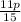 \frac{11p}{15}