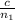 \frac{c}{n_{1}}