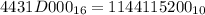 4431D000_{16}=1144115200_{10}