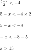 \frac{5-x}{2}