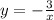 y=-\frac{3}{x}