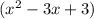 (x^2-3x+3)