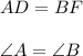 AD=BF \\ \\ \angle A=\angle B