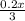 \frac{0.2x}{3}