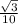 \frac{ \sqrt{3 } }{10}