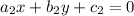 a_{2}x+b_{2}y+c_{2}=0