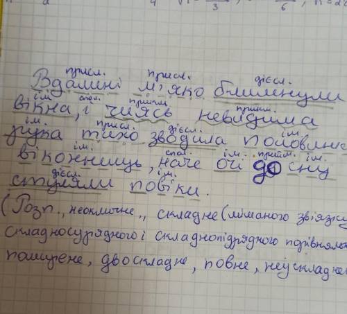 IV. Виконайте повний морфолого-синтаксичний розбір речення (поставте розділові знаки, побудуйте стру