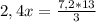 2,4x=\frac{7,2*13}{3}