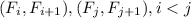 (F_i,F_{i+1}), (F_j,F_{j+1}), i