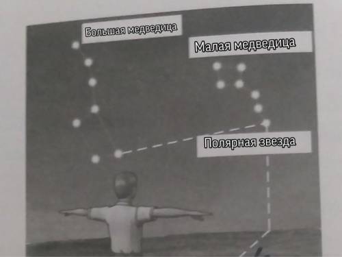 Рассмотри рисунок Подпишите созвездие полярную звезду.​