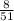 \frac{8}{51}