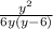 \frac{y^2}{6y(y-6)}