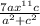 \frac{7ax^{11}c }{a^{2}+c^{2} }