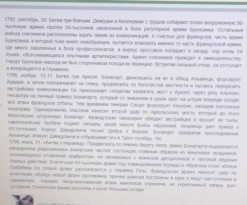 найдите в интернете описание и планы основных побед французского оружия в сражениях при при битве в