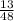 \frac{13}{48}