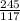 \frac{245}{117}