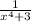 \frac{1}{x^{4} +3}