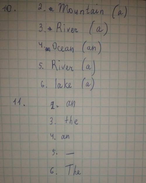 10.now use the words ex.9 to complete the sentences. 11.Read and choose.