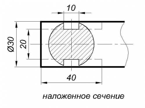 ЧЕРЧЕНИЕ БУДУ ОЧЕНЬ БЛАГОДАРНА. на чертеже даны изображения деталей, требующих сечения. Перечертите